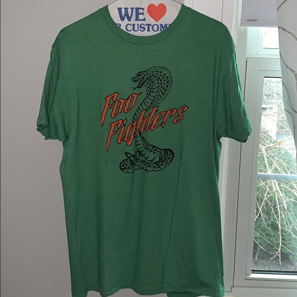 foo fighters t shirt